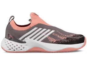 96137-095-M | WOMENS AERO KNIT | PLUM KITTEN/CORAL ALMOND/WHITE