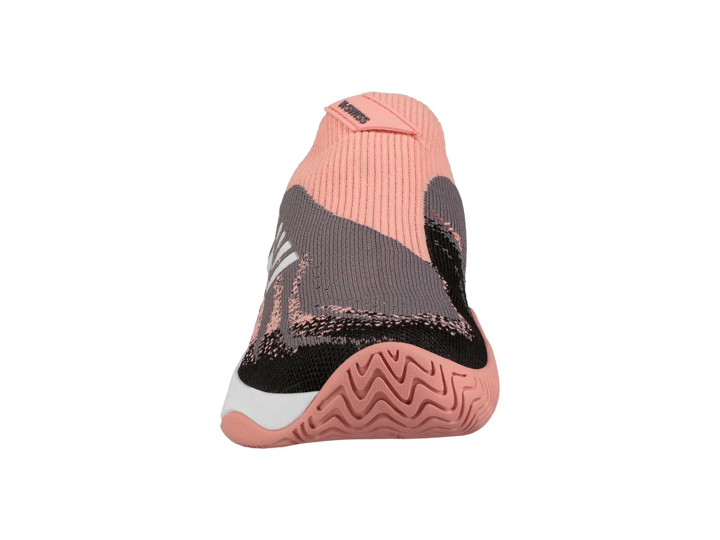 96137-095-M | WOMENS AERO KNIT | PLUM KITTEN/CORAL ALMOND/WHITE