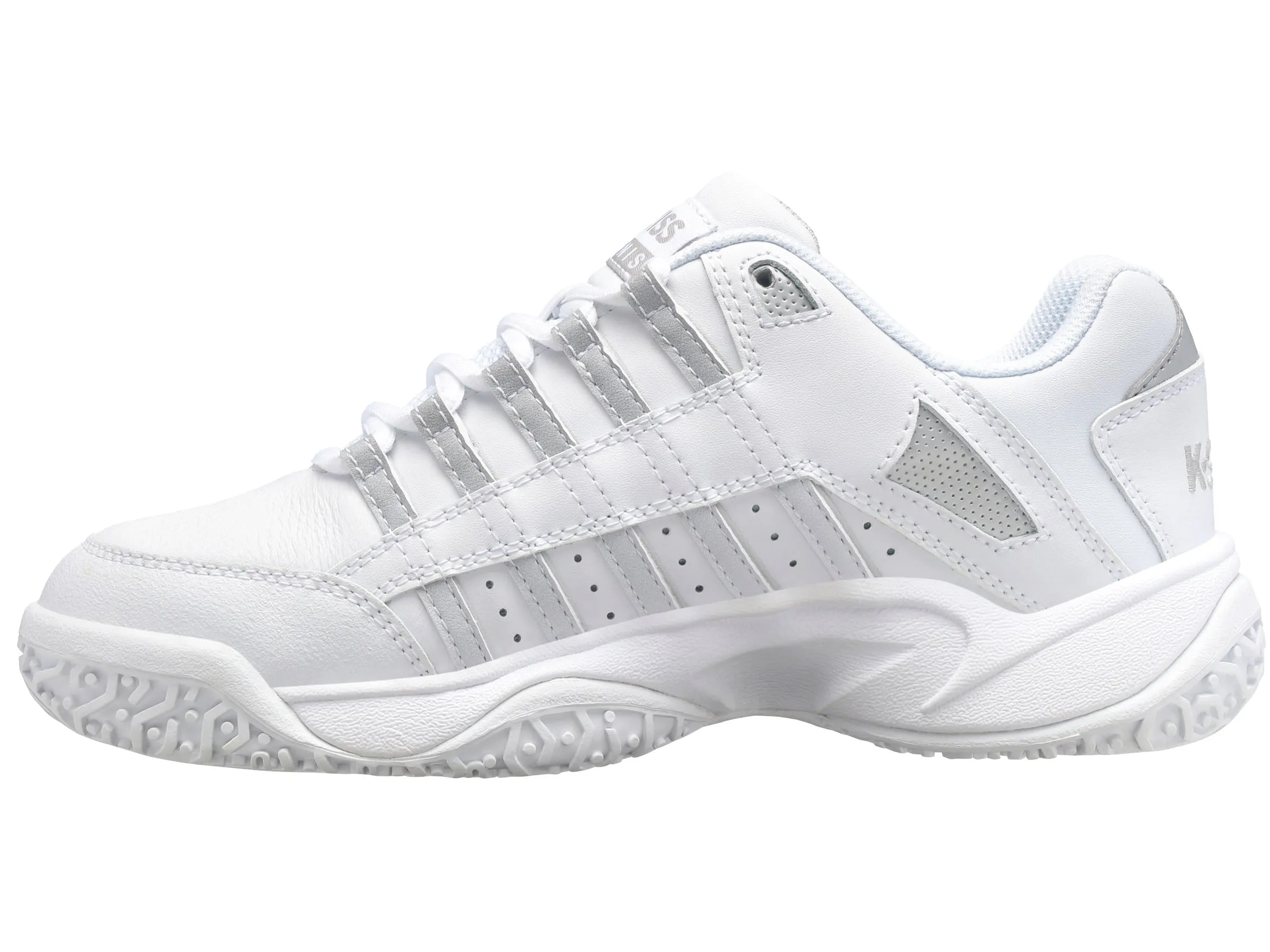 97390-110-M | COURT PRESTIR OMNI | WHITE/SILVER
