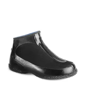 Acton Men's Work Boot Overshoes Joule - Waterproof Natural Rubber, Insulated Lining, All-Weather Comfort, Anti-Corrosive Zipper | Sizes 6-13