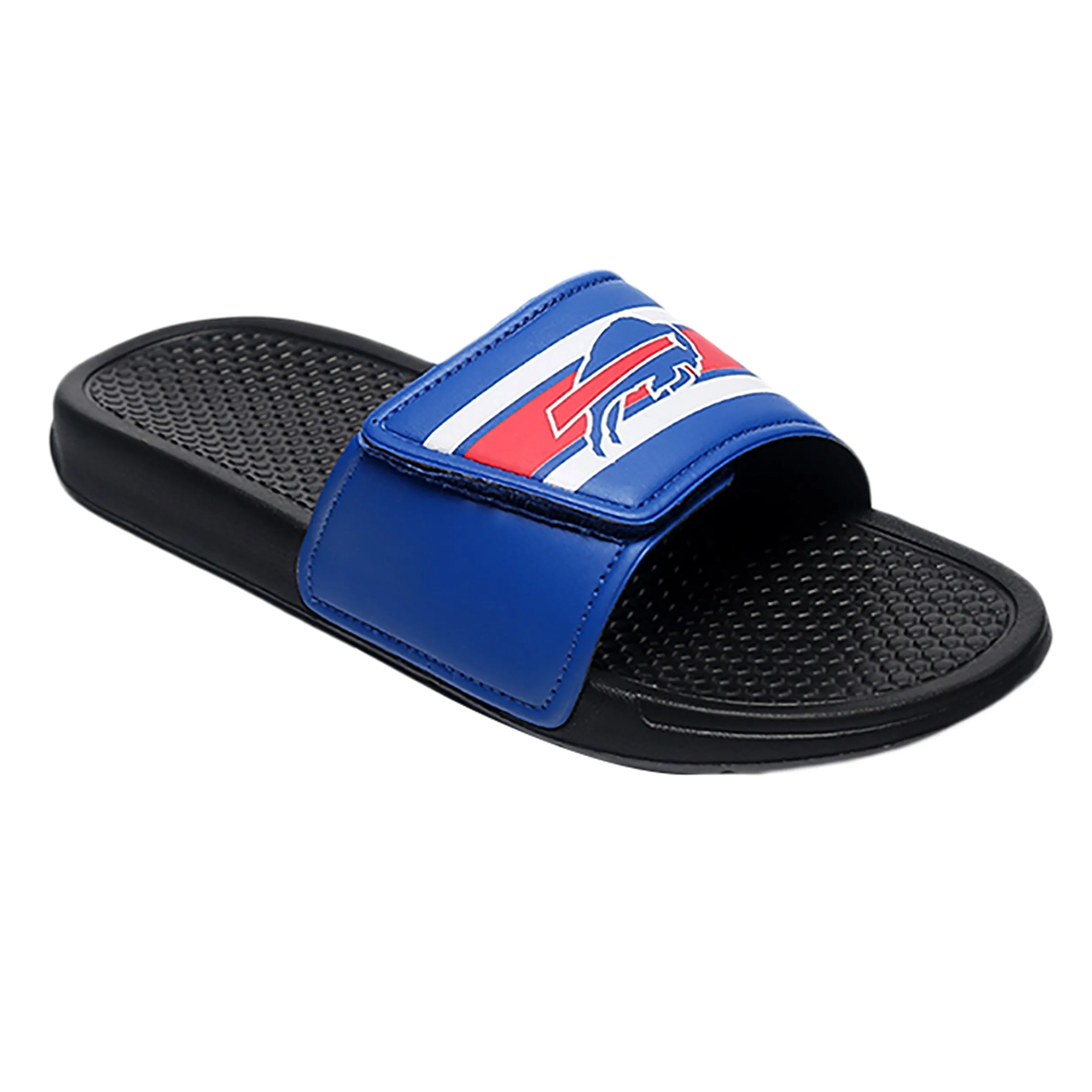 Buffalo Bills NFL Mens Stripe Legacy Sport Slides