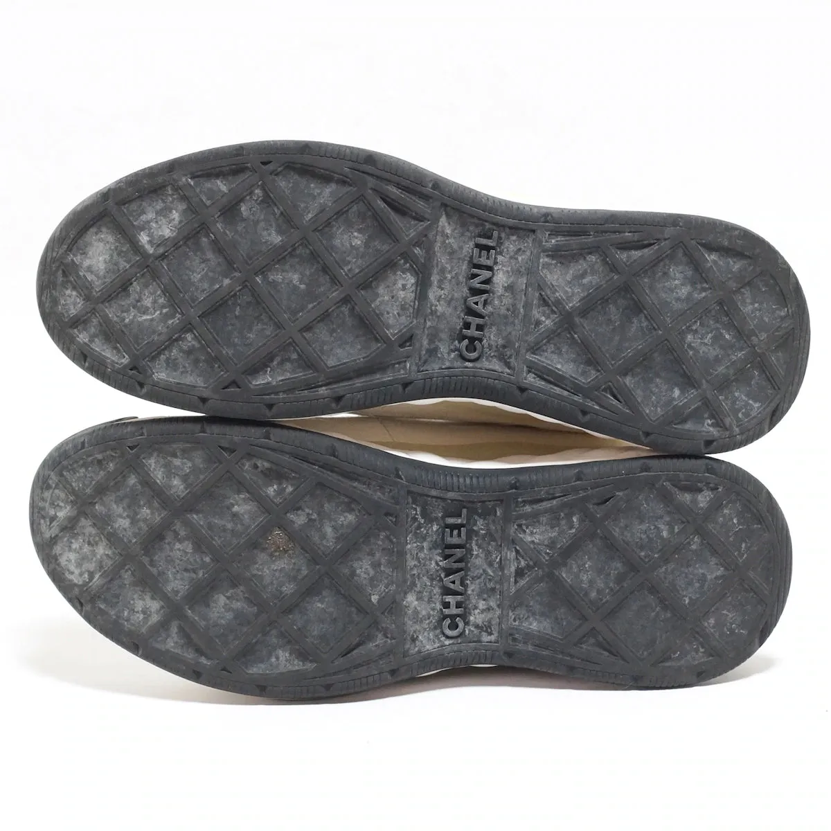 Chanel White Trail Sneakers, 39