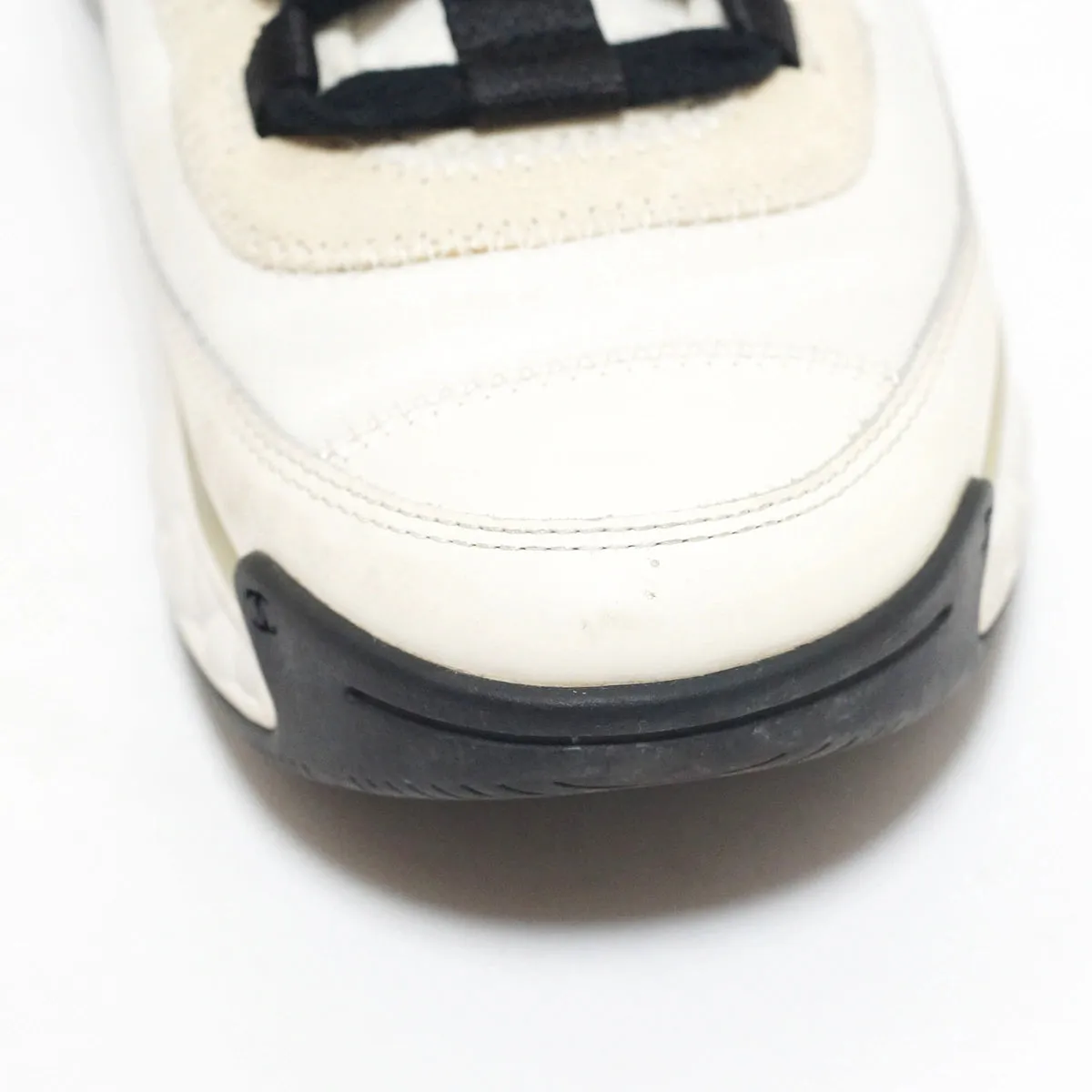 Chanel White Trail Sneakers, 39