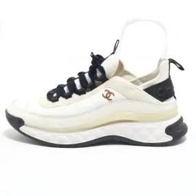 Chanel White Trail Sneakers, 39