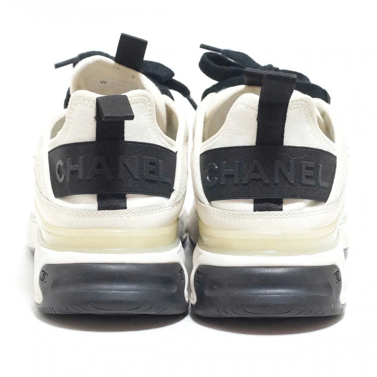Chanel White Trail Sneakers, 39