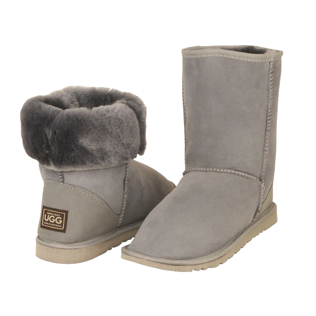 Classic Short Ugg Boots - Grey