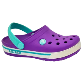 Crocs CrocBand Clogs (Purple/Turquoise)