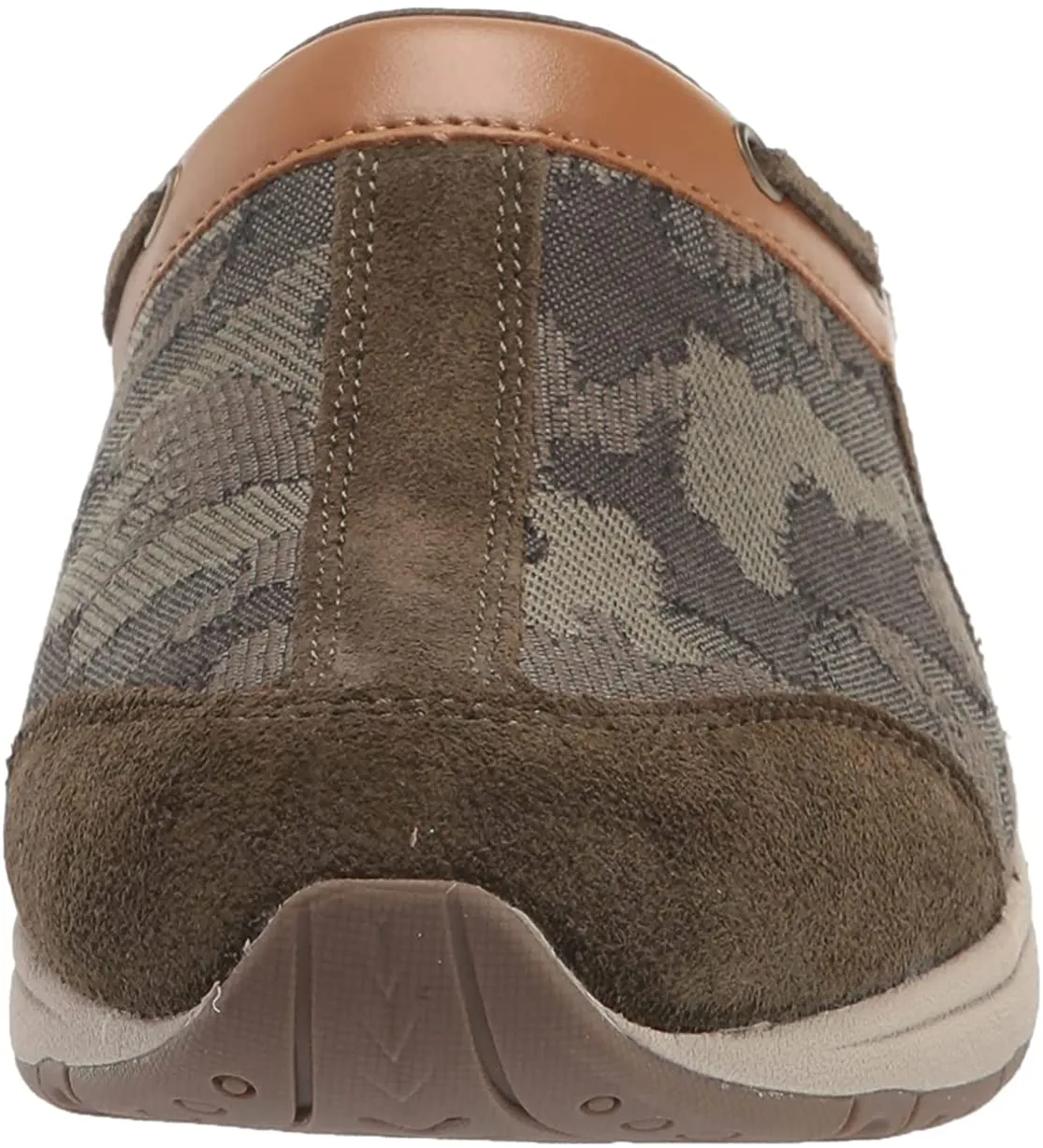 Easy Spirit Travel Time Green 300 Wide Round Closed Toe Slip On Comfort Mule Clog