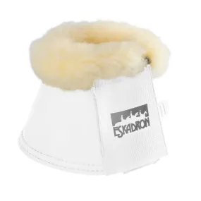 Eskadron Sheepskin Bell Boots - White