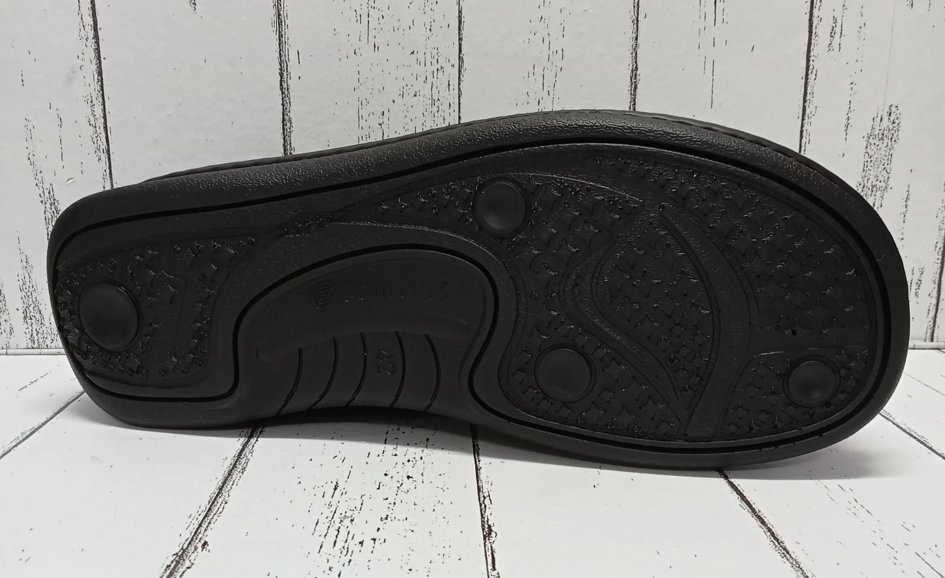 G-COMFORT SHOES (WIDE FITTING) - P3706 - LACE UP SHOE - Dark Brown (Waterproof)