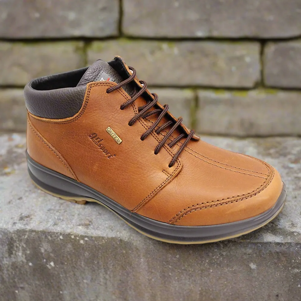 Grisport Lomond Tan Boots Leather Walking Boot Water Resistant Comfort