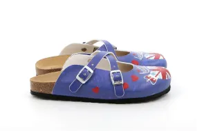 Grunland Women's Sara Clogs- Royal