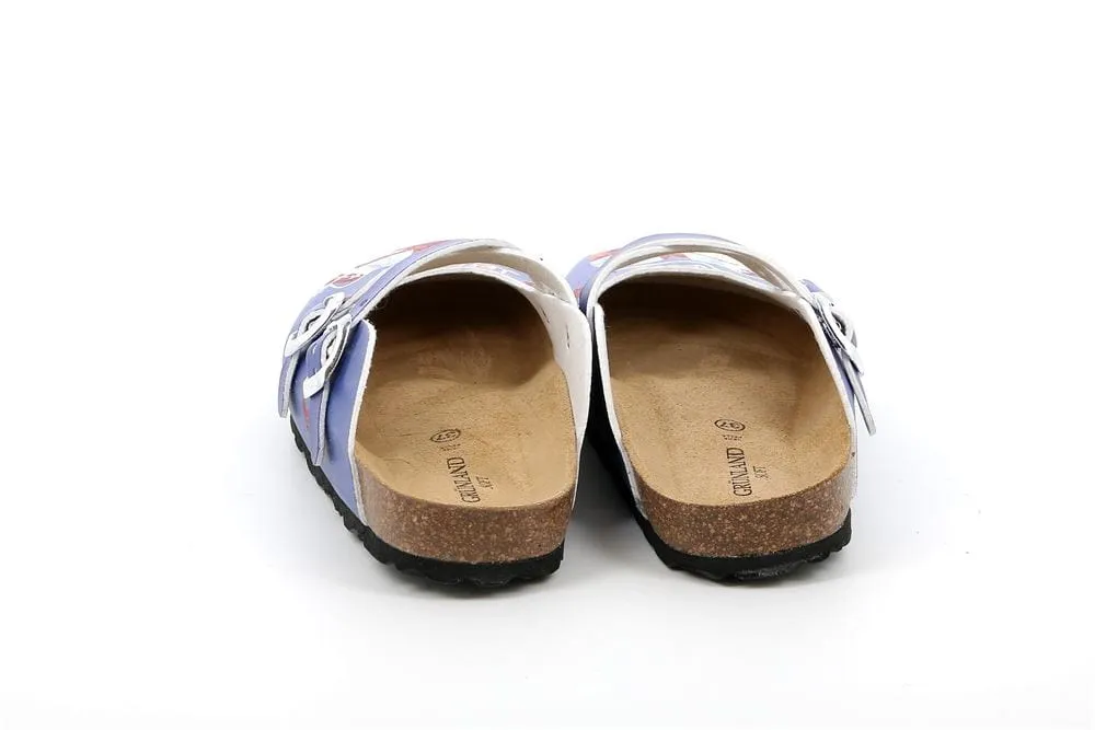 Grunland Women's Sara Clogs- Royal