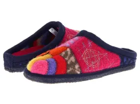 Haflinger Women's Calypso Slippers- Strawberry