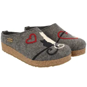 Haflinger Women's Micini Slippers- Kitty Love