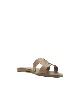 Hermes Oran Sandals Leather Neutral Size: 40/9