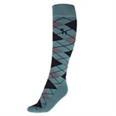 Horze Alana Checked Winter Socks