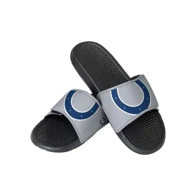 Indianapolis Colts NFL Mens Cropped Big Logo Slide