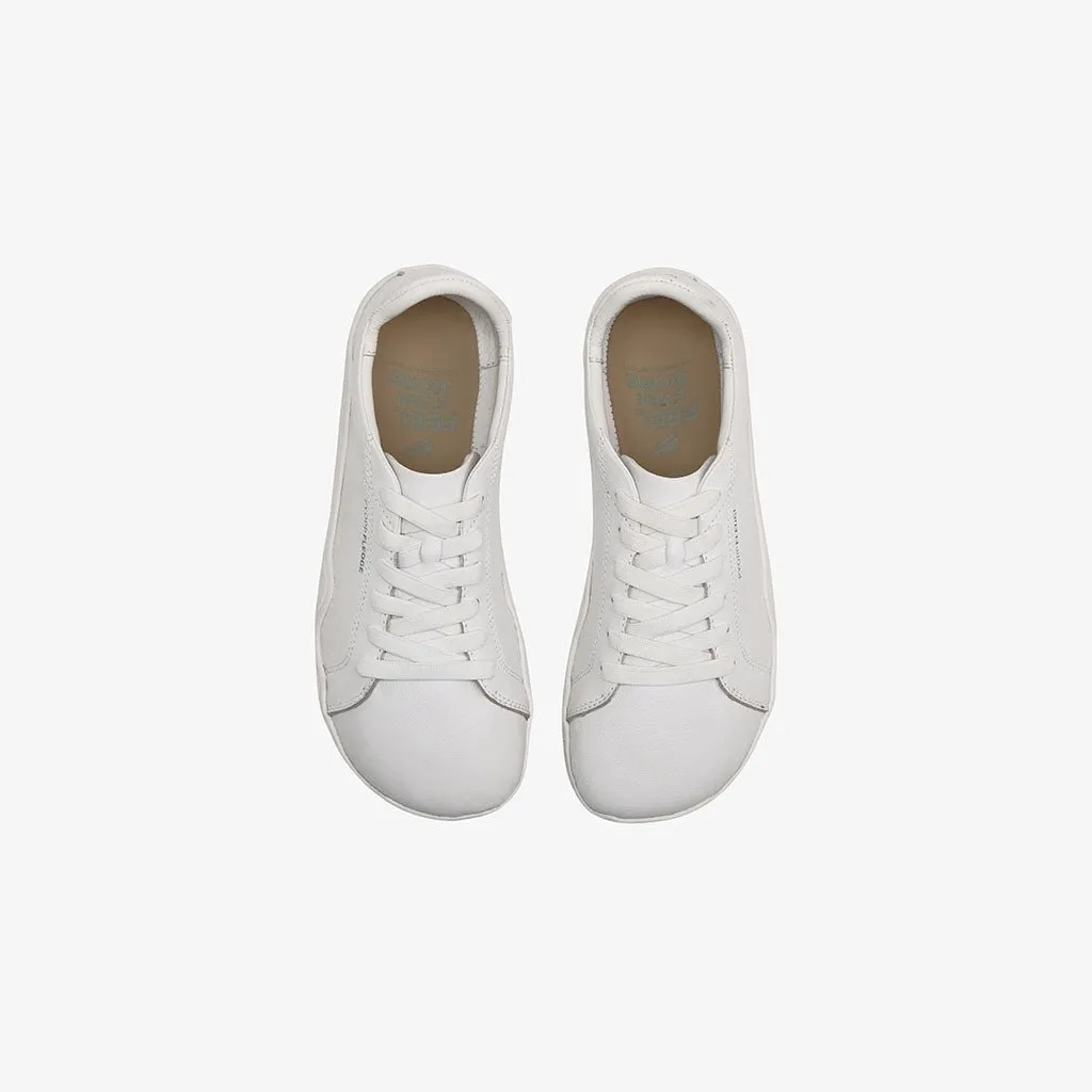 Laju Barefoot Sneakers - White On White