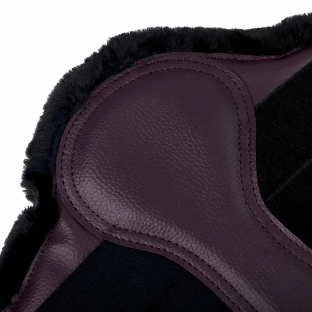 LeMieux Fleece Lined Brushing Boots Fig
