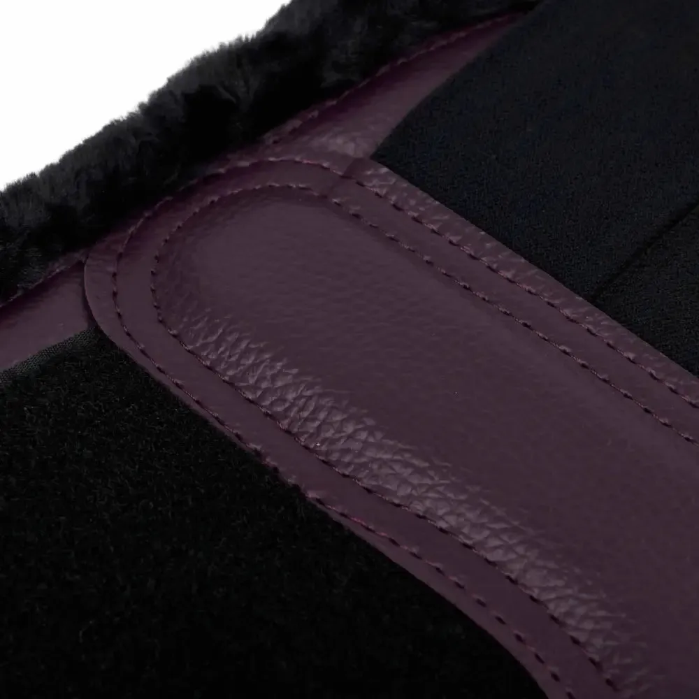 LeMieux Fleece Lined Brushing Boots Fig