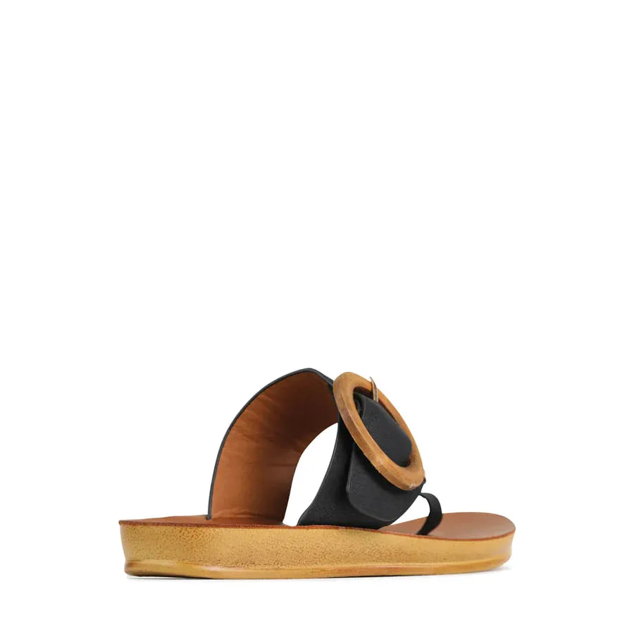 Los Cabos Dama Slide Black
