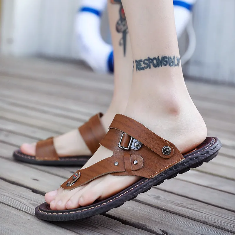Men New Fashion Beach Non-slip Flip Flops