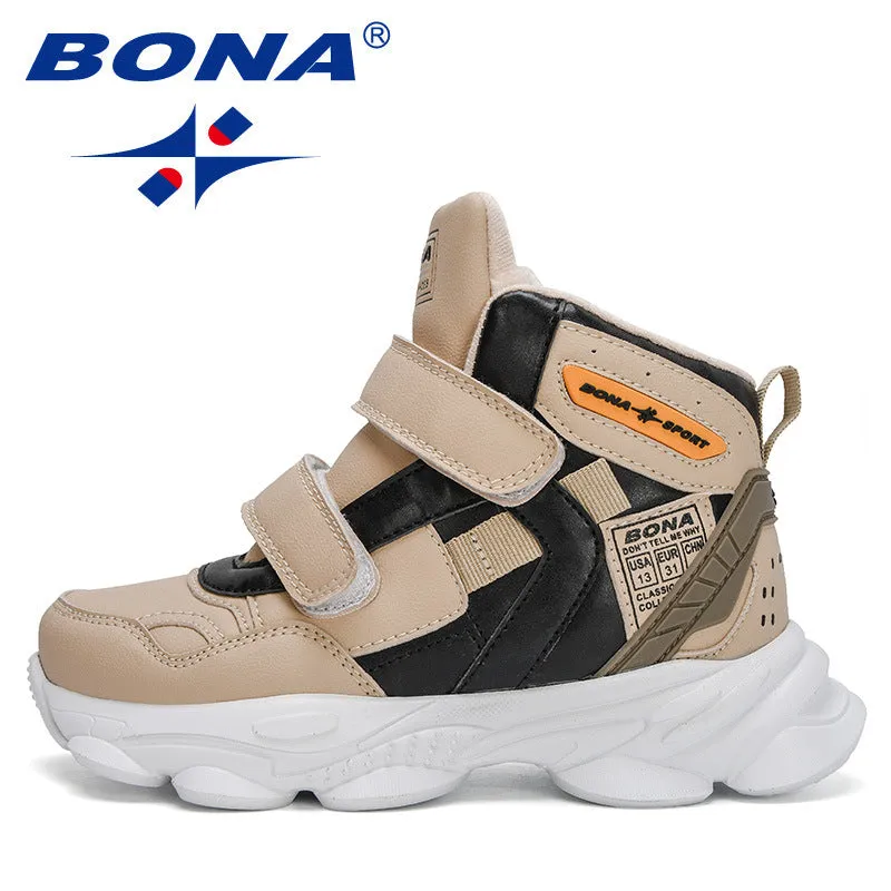 New Designers Trendy Boots Winter Snow Boots Children Sport Hiking Shoes