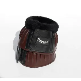 Rhinegold Fleece Trim Over-Reach Boots-Reach Boot