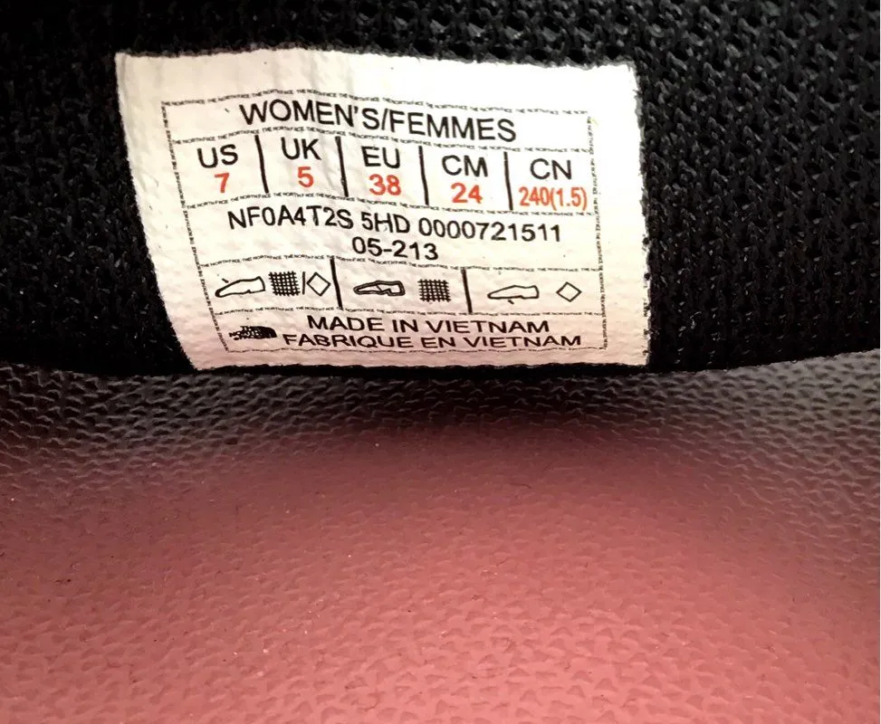 The North Face Women's Base Camp Slide III NF0A4T2S Black Slide Sandals - Size 7