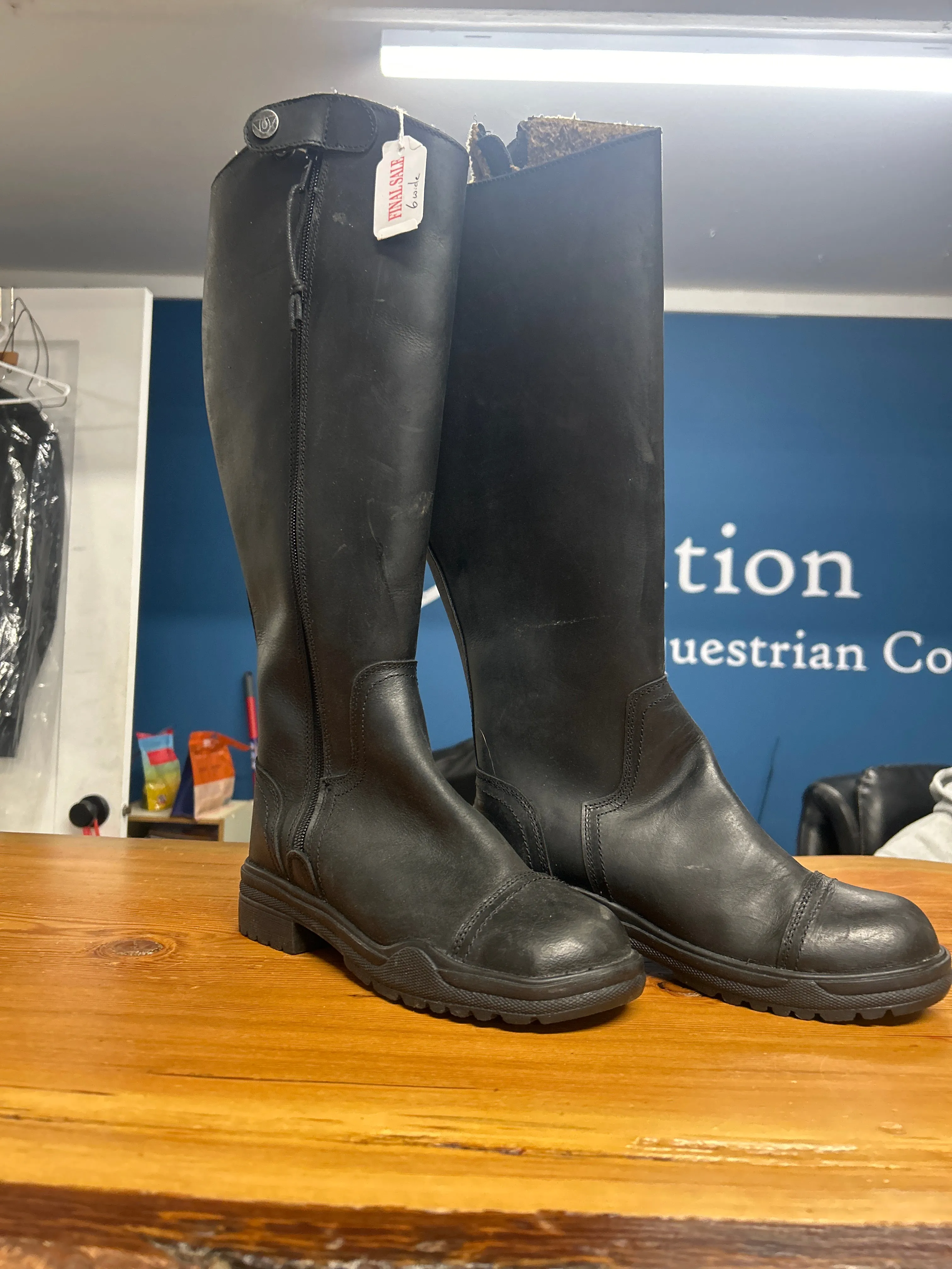TuffRider Ladies Arctic Fleece Lined Winter Riding Boots 6W