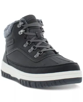 Weatherproof Vintage Men's Larry Fleece-Lined Boots  Color Grey Size 10