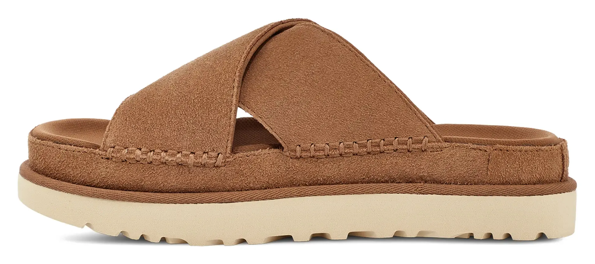 Women’s UGG Goldenstar Cross Slide – Light, Luxe & Eco-Friendly