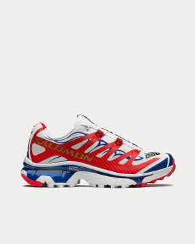 XT-4 OG 'Kar / L'Art'  White / High Risk Red / Surf The Web Low Top Sneakers