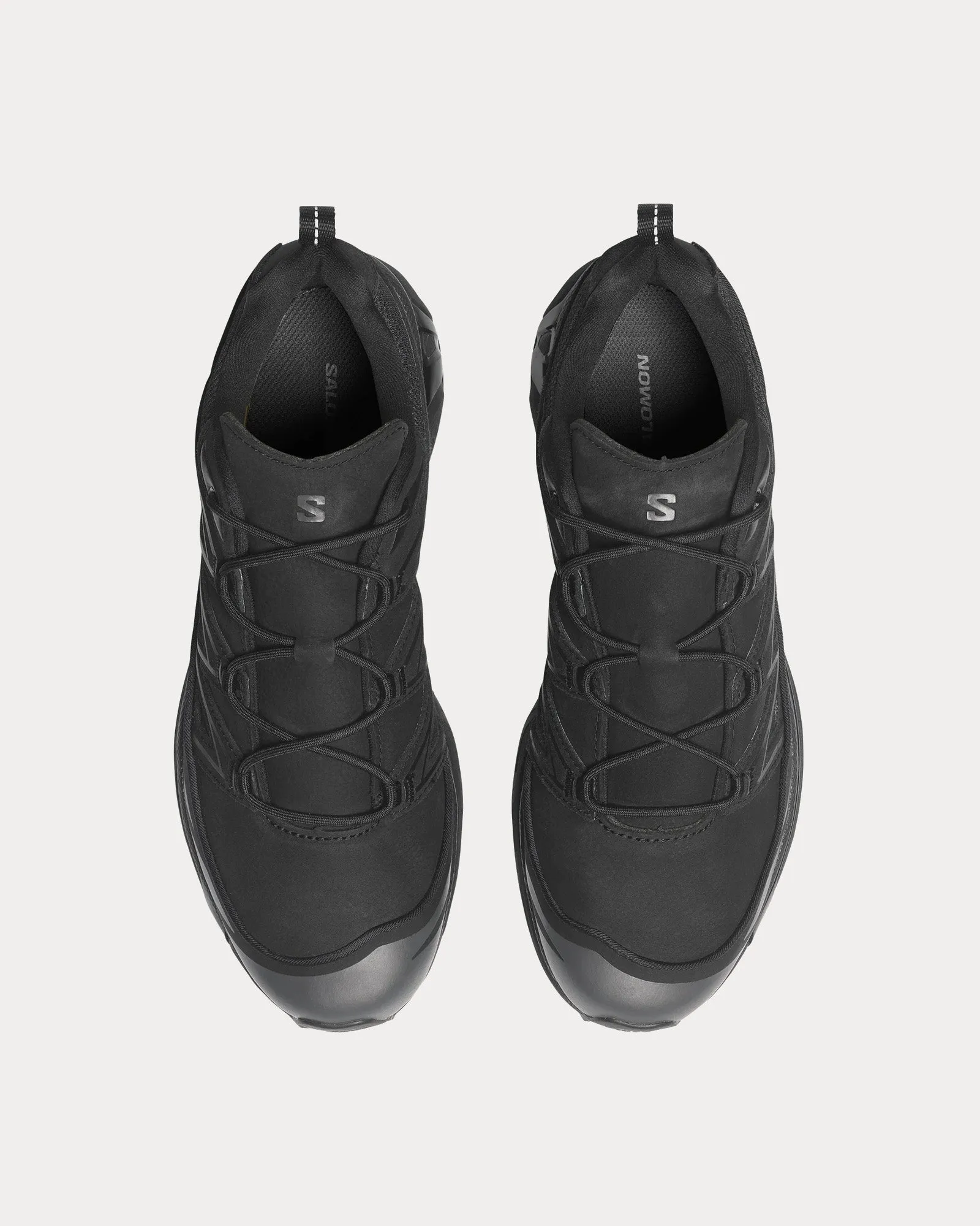 XT-6 Expanse Leather Black / Asphalt Low Top Sneakers