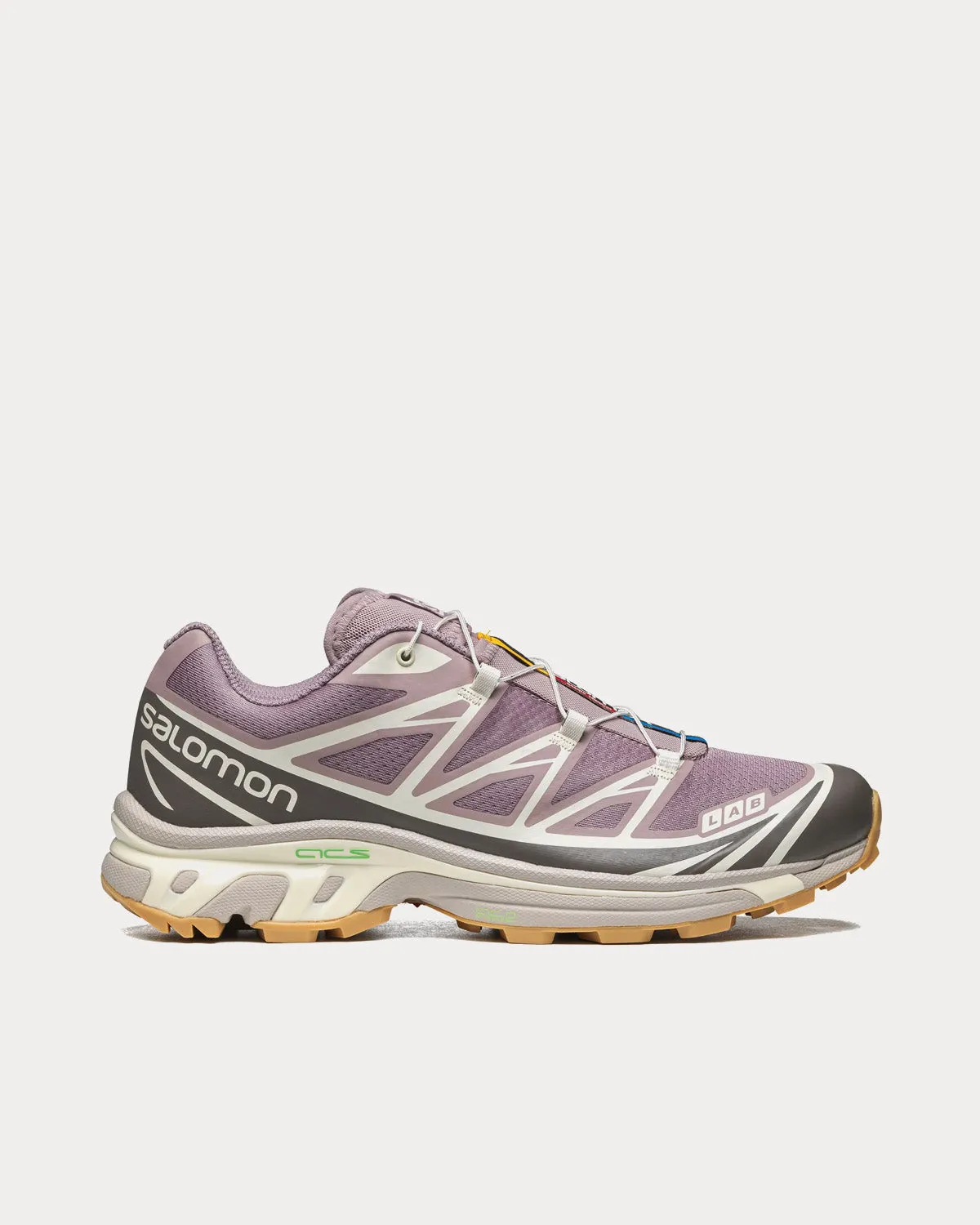 XT-6 Quail / Plum Kitten / Vanilla Ice Low Top Sneakers