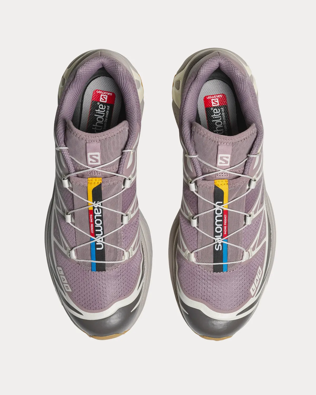 XT-6 Quail / Plum Kitten / Vanilla Ice Low Top Sneakers