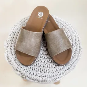 Yellow Box | Kalo Slide Sandal in Taupe